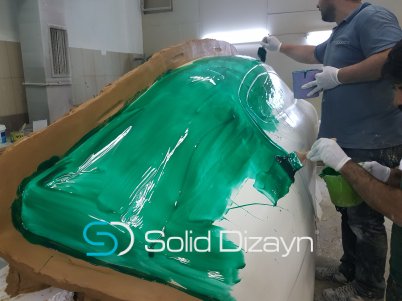 ARABA KALIBI JELKOT DÖKÜM AŞAMASI