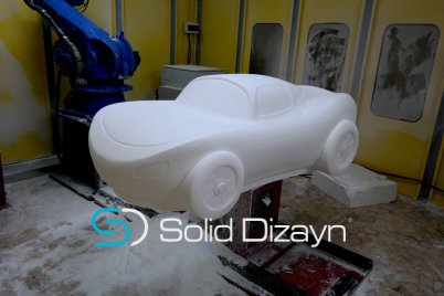 CNC STRAFOR İŞLEME MAKET ARABA